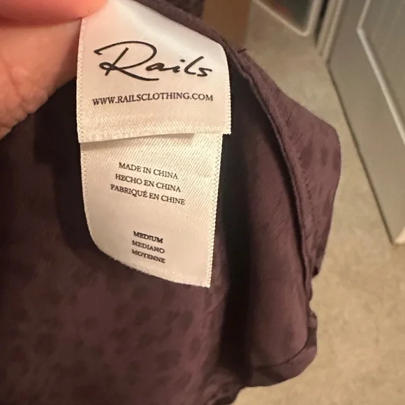 Rails spotted slate jasmine Leopard Print Dress - Picture 4 of 6